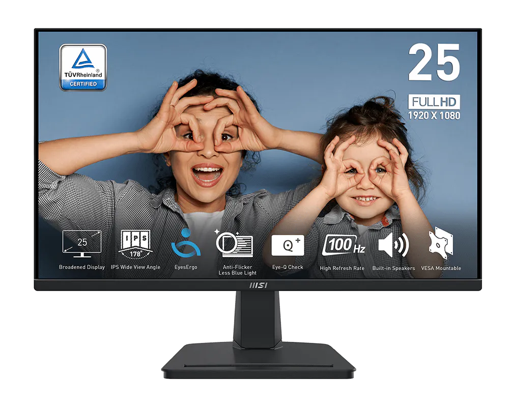 Écran MSI PRO MP251 E2 24.5" Full HD IPS 120Hz - Image 1